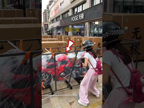 dream bike was too tall to stop #shortsvideo