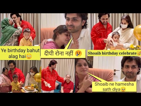 Deepika rone😭 lage shoaib ke birthday 🎂 don't troll  ibrahim Shoaib Ibrahim Saba Ibrahim New#shorts