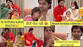 Deepika rone😭 lage shoaib ke birthday 🎂 don't troll  ibrahim Shoaib Ibrahim Saba Ibrahim New#shorts