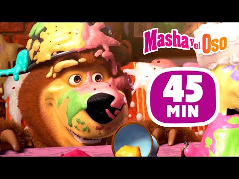 Masha y el Oso 🤗🥰 Día de hospitalidad ⭐ 45 min ⭐ Dibujos animados 🎬 Masha and the Bear