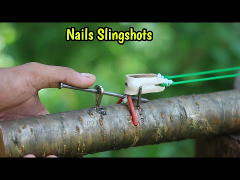 Wooden DIY- How to make a Powerful Wood Slingshots
