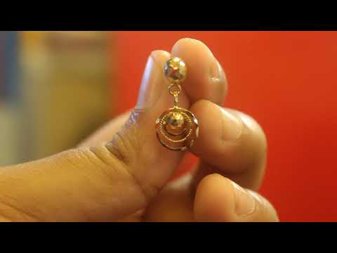 3000 tk  gold top ear ring collection... ৩০০০ টাকায় সোনার টপ কানের দুল।