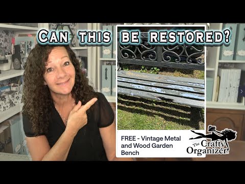 Freebie Flips - Vintage Garden Bench