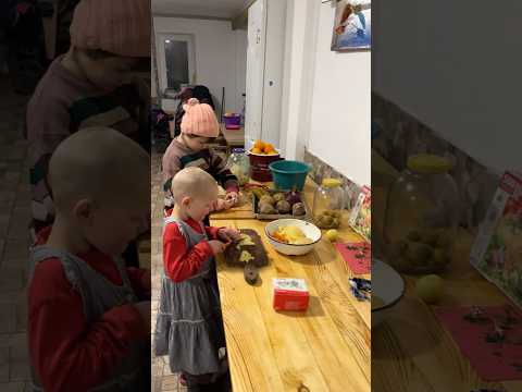 Хозяюшки готовят!#дети