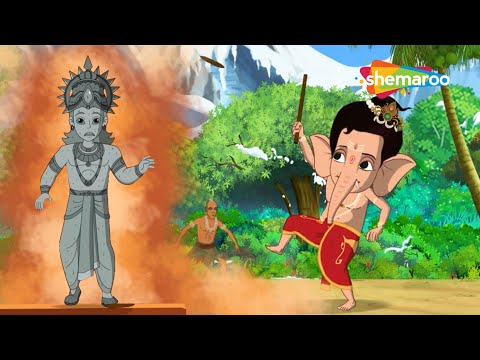 શા માટે બાલ ગણેશ જી મૂર્તિમાં પ્રાણ પૂરે છે? | Bal Ganesh And Super Hero Part - 19 Gujarati