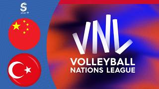 TÜRKÇE ÖZET | Çin - Türkiye | VNL 2026 Erkekler