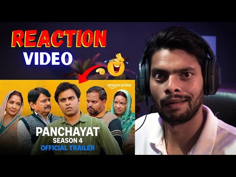Panchayat Season 4 Trailer Reaction🔥| Ab To Mahol Banega Gaav Mein! Neeraj khare