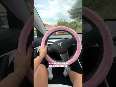 JE CUSTOM LA TESLA DE MON COPAIN 🤯✨🎀