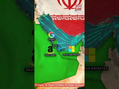 Mapping! What would happen if Iran cuts the world’s internet cables located in the Strait of Hormuz?