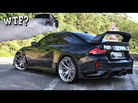SA BMW M2 EST FOLLE ! Burnout imprévu dans la vidéo ! 😅