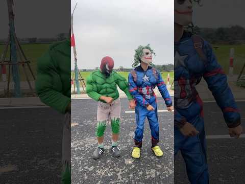 Batman Tease Hulk & Captain America | Marvel Real Life