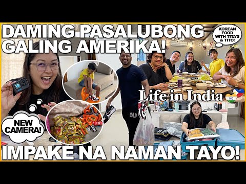 LIFE in INDIA: DAMING PASALUBONG GALING AMERIKA! MAY BAGONG CAMERA NA! IMPAKE NA NAMAN TAYO!