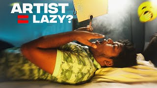 “Artist = Lazy?” – A Film by Subhojit Mondal Art