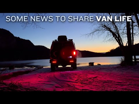 I HAVE SOME NEWS? You Might Like It! COLD VAN LIFE MORNING