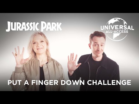 Celebrating the 30th Anniversary of Jurassic Park | Put A Finger Down Challenge