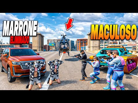 Elimino A la banda de los Marrones Con Ayuda de Los Maculoso Gta Rp