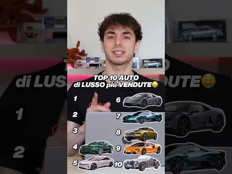 La classifica delle TOP 10 auto di lusso piรน vendute nel mondo
