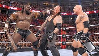 Oba Femi vs Undertaker Goldberg Match