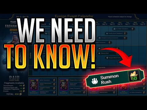 THOR FUSION IS LIVE! DONT MISS THIS! | Raid: Shadow Legends