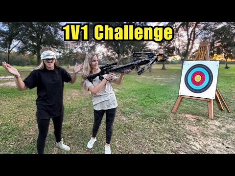 IF I HIT THIS TARGET BLINDFOLDED, I WIN BIG PRIZES!