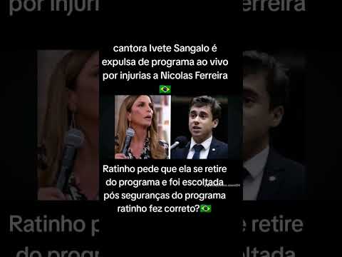 Ivete Sangalo Expulsa de Programa