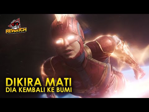 TINGGALKAN BUMI UNTUK HENTIKAN PERANG KREE & SKRULL | CAPTAIN MARVEL REWATCH-92