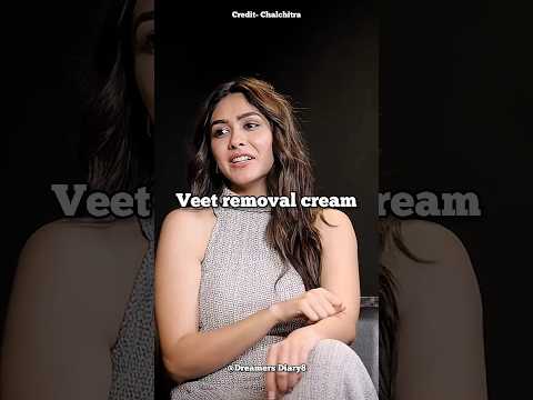 Mrunal ke shampoo me veet hair removal cream 😱😳🥺🤣😨#mrunalthakur #ytshorts #yt #podcast #comedy