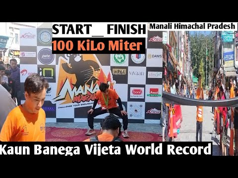 Manali ka  Kon Bane Ga Vejeta World Record Himachal Pradesh Race  #manali @manojdey