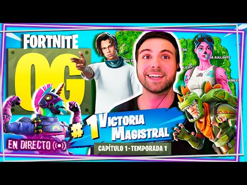 🔴Regreso a FORTNITE OG con RUBIUS, WILLY y LOLITO