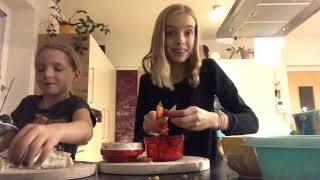 XXL Weihnachts Hasencookie backen with Sis 🎄🐰💗 19/24