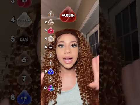 Ranking hair colors #cierra #rating #ranking