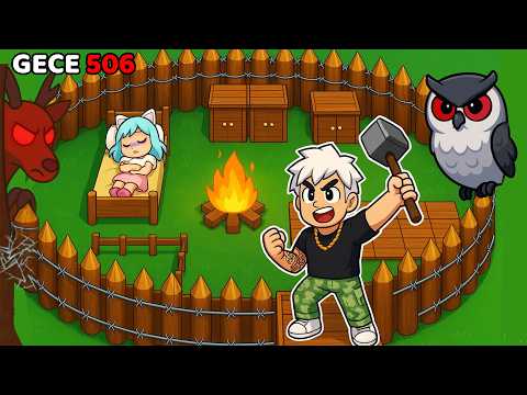 Ormanda 506 GÜN HAYATTA KALDIK 😱 ROBLOX 99 NIGHTS IN FOREST 🌲