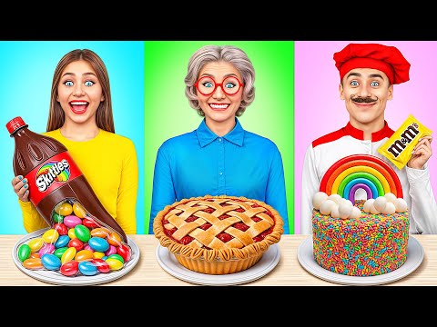 Défi De Cuisine Moi vs Grand-Mère | Cuisine Savoureuses Hacks par Multi DO Challenge