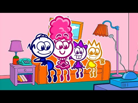 Don't Have A Couch, Man | Pencilmation Cartoons!