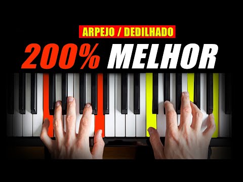 Essa técnica "besta" te faz melhorar 200% mais seu arpejo no teclado