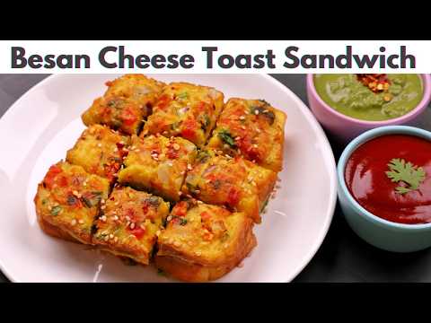 Have You Tried This New Sandwich Recipe For A Quick & Healthy Breakfast? Besan Paneer Sandwich