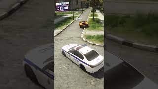 ЖЕСТКАЯ ПОГОНЯ ЗА ЛАМБОЙ В ГТА 5! ВНЕЗАПНАЯ ПОГОНЯ #shorts #gta5