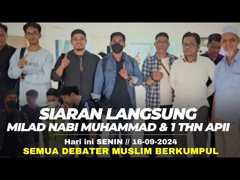 LIVE🔴BERSAMA BANG ZUMA DAN TIM APII || Kristen Pada Panik