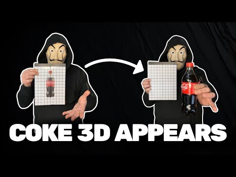 COKE 3D APPEARS TRICK TUTORIAL 🪄 Gimmick Step by Step