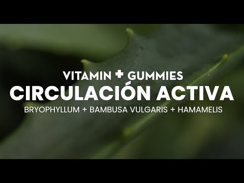 Vitamin Gummies Circulación Activa - Bryophyllum, Hamamelis y Balbusa Vulgaris
