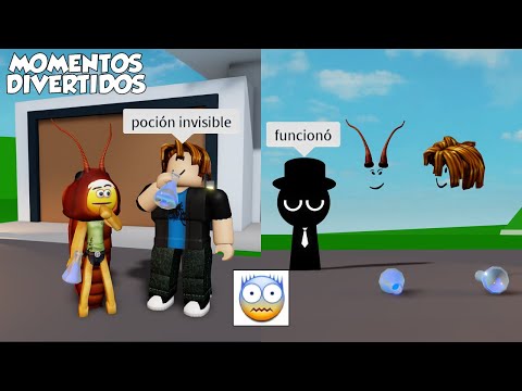 BROOKHAVEN SIENDO INVISIBLES MOMENTOS DIVERTIDOS (ROBLOX)