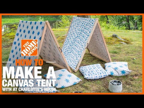 How to Make a Canvas Tent 