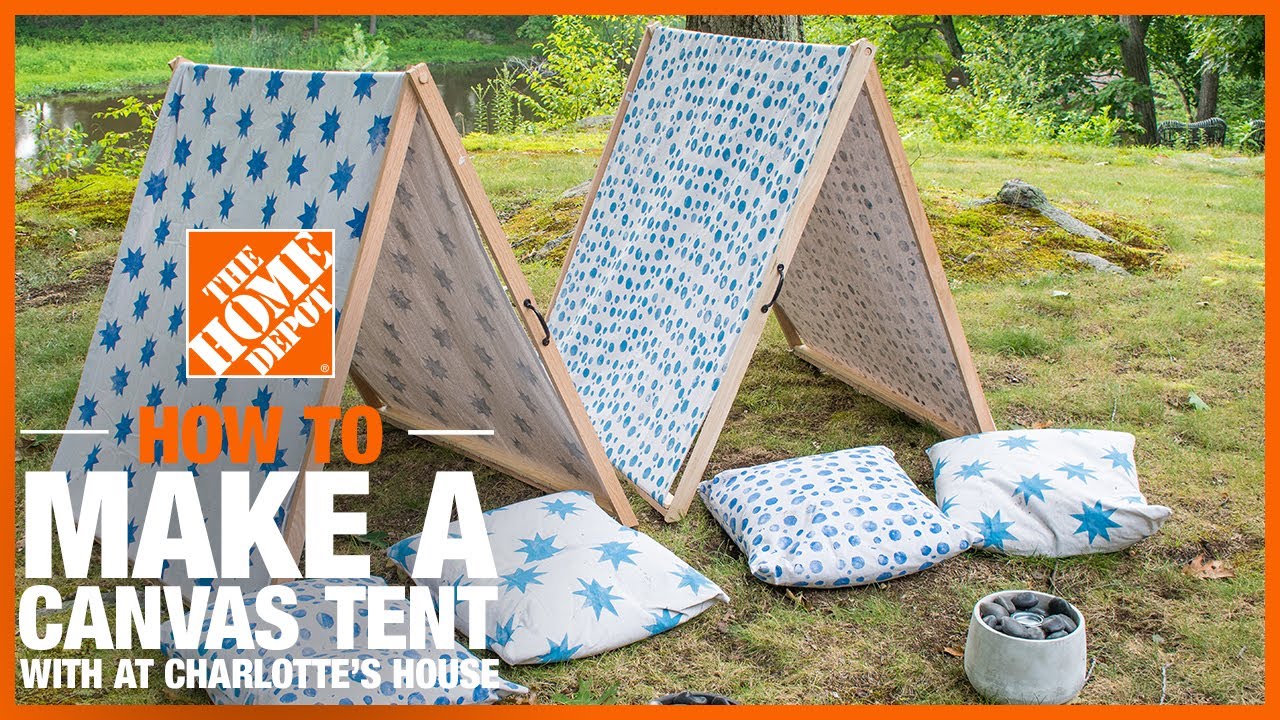 How to Make a Canvas Tent 