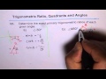 Angles and Triangles Concepts