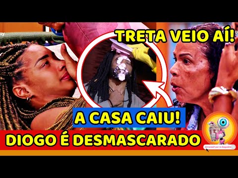 🔥MADRUGADA DO CAOS! TRETA PÓS SINCERÃO Vilma ACABA com Giovana; Diogo É DESMASCARADO e Aline CHORA