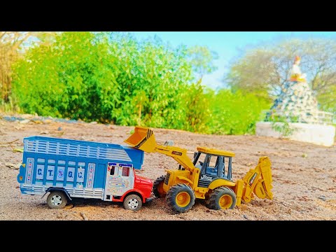 Volvo Tipper And Eicher Dumper Accident Pulling Out Jcb Machine ? Tata Truck | Ck Creator