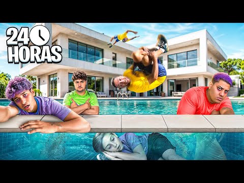 O ÚLTIMO A SAIR DA PISCINA VENCE * Desafio extremo valendo…