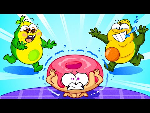 Food Alive | Crazy Food Transformation | Funny Kids Cartoon Stories by Avocado Couple Live