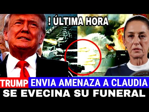 ¡SE SACUDE MEXICO! CAUDIA recibe LLAMADA ¡TRUMP LA AM3N4Z4 Y MEXICO DEFIENDE A SHEIMBAUN CON TODO!