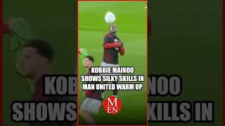 😮‍💨 Kobbie Mainoo shows off some silky skills in Man United warm-up ahead of UCL game vs Sabah